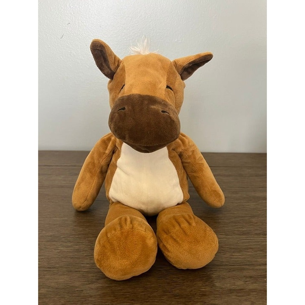 Manhattan Toy Company Brown Horse Plush 15"